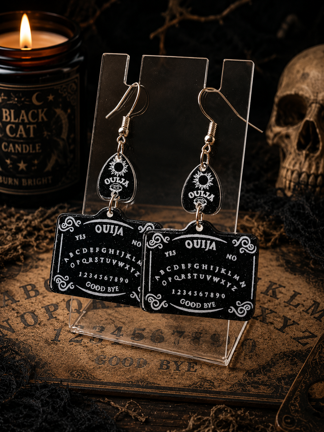 Ouija Board Earrings
