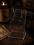 Metal mini Guillotine Earrings