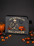 “Just waiting for Halloween” pouch