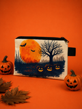 “Jack O Lantern Field” pouch